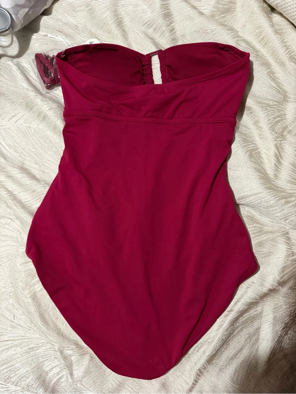 Anne Cole One-Piece Swimsuit - Raspberry
